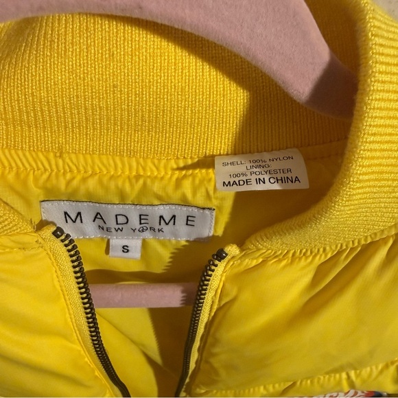 Vibrant Yellow Puffer Jacket - Picture 2 of 7